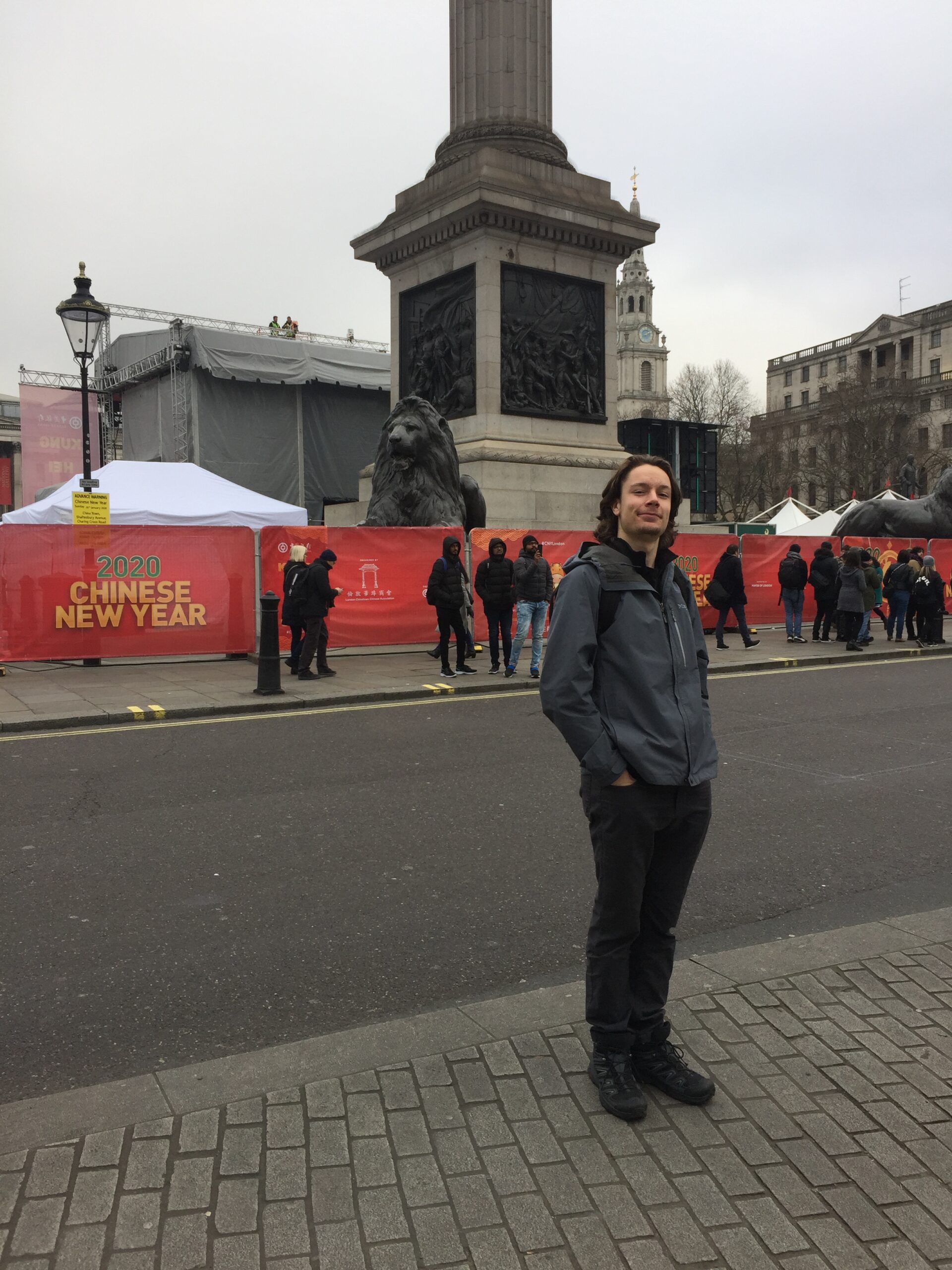 Me in Trafalgar square