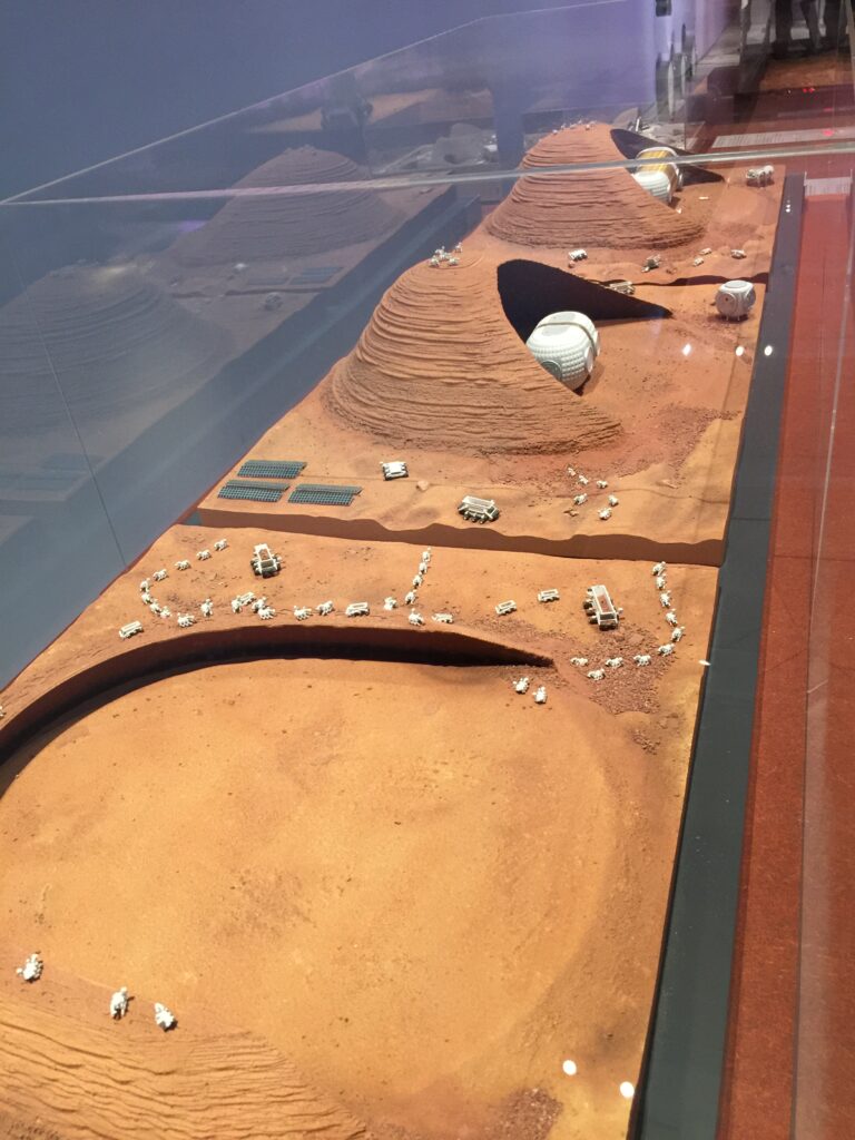 Mars base models